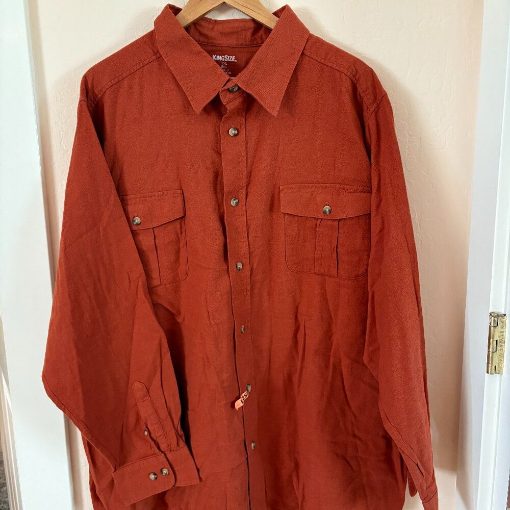 Brushed Cotton Collard Shirt